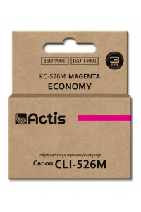 Obrázok pre Actis Inkoust KC-526M (náhradní inkoust Canon CLI-526M; standardní; 10 ml; červený)