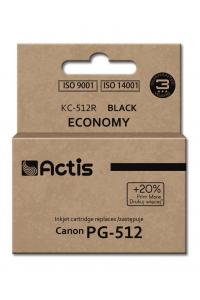 Obrázok pre Actis Inkoust KC-512R (náhradní inkoust Canon PG-512; standardní; 15 ml; černý)