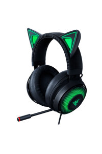 Obrázok pre Razer Kraken Kitty Edition Sluchátka s mikrofonem Kabel Přes hlavu Hraní Černá, Zelená