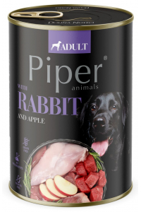 Obrázok pre DOLINA NOTECI Piper Animals Rabbit and apple - mokré krmivo pro psy - 800g