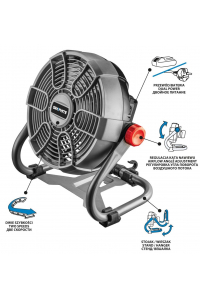 Obrázok pre Graphite 58G080 domácí ventilátor