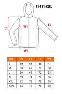 Obrázok pre NEO tools 81-511-XXXL pracovní oděv Bunda