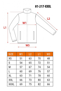 Obrázok pre NEO tools 81-217-XXXL pracovní oděv Bunda