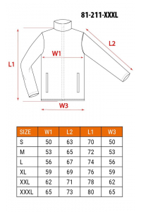 Obrázok pre NEO tools 81-211-XXXL pracovní oděv Bunda