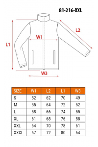 Obrázok pre NEO tools 81-216-XXL pracovní oděv Bunda