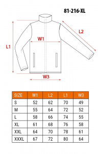 Obrázok pre NEO tools 81-216-XL pracovní oděv Bunda