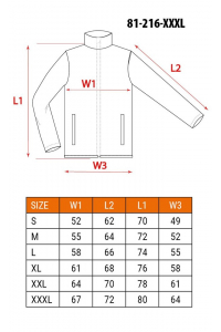 Obrázok pre NEO tools 81-216-XXXL pracovní oděv Bunda