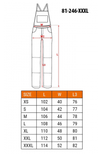 Obrázok pre NEO tools 81-246-XXXL pracovní oděv