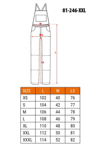 Obrázok pre NEO tools 81-246-XXL pracovní oděv