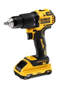 DeWALT DCD709D2T-QW vrtačka 1650 ot/min 1,6 kg Černá, Žlutá Obrázok pre DeWALT DCD709D2T-QW vrtačka 1650 ot/min 1,6 kg Černá, Žlutá