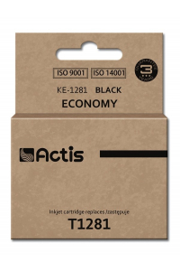 Obrázok pre Actis KE-1281 (náhradní inkoust Epson T1281; standardní; 15 ml; černý)