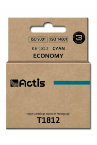 Obrázok pre Actis Inkoust KE-1812 (náhradní inkoust Epson T1812; standardní; 15 ml; modrý)