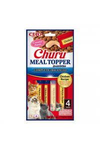 Obrázok pre INABA Churu Meal Topper Chicken - pamlsek pro kočky - 4 x 14g