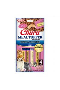 Obrázok pre INABA Churu Meal Topper Tuna with salmon - pamlsek pro kočky - 4 x 14g