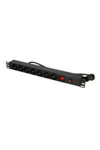 Obrázok pre Mounting rails for network cabinets with a depth of 600 to 800mm, maximum load 100kg