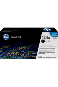 Obrázok pre HP 124A Černá originální tonerová kazeta LaserJet