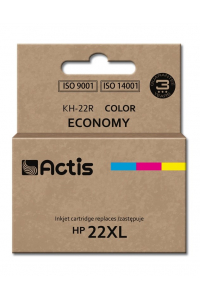 Obrázok pre Actis Inkoust KH-22R (náhradní inkoust HP 22XL C9352A; standardní; 18 ml; barevný)