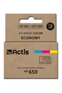 Obrázok pre Actis KH-650CR (náhradní inkoust HP 650 CZ102AE; standardní; 9 ml; barevný)