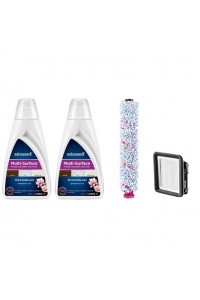 Obrázok pre Bissell | Cleaning Pack | MultiSurface (2xDetergents+Brushroll+Filter)