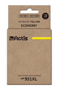 Obrázok pre Actis KH-951YR Inkoust (náhrada za HP 951XL CN048AE; standardní; 25 ml; žlutý)