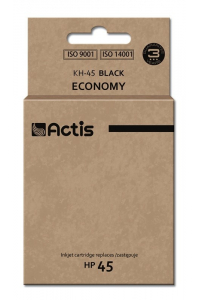 Obrázok pre Actis KH-45 (náhradní inkoust HP 45 51645A; standardní; 44 ml; černý)