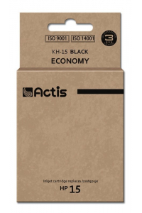 Obrázok pre Actis KH-15 (náhradní inkoust HP 15 C6615N; standardní; 44 ml; černý)