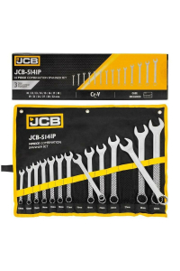 Obrázok pre JCB COMBINATION WRENCH set 14el. (10-32mm)