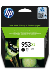 Obrázok pre HP 953XL Černá originální inkoustová kazeta s vysokou výtěžností