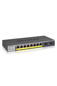 Obrázok pre NETGEAR GS110TP Řízený L2/L3/L4 Gigabit Ethernet (10/100/1000) Podpora napájení po Ethernetu (PoE) Šedá