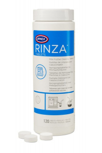 Obrázok pre Urnex Rinza Tablety M61 Čisticí tablety pro pěniče 120 kusů