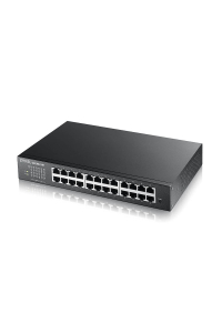 Zyxel GS1900-24E-EU0103F síťový přepínač Řízený L2 Gigabit Ethernet (10/100/1000) 1U Černá Obrázok pre Zyxel GS1900-24E-EU0103F síťový přepínač Řízený L2 Gigabit Ethernet (10/100/1000) 1U Černá