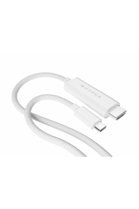 Obrázok pre HYPER HD6007WHGL HDMI kabel 2,5 m USB-C HDMI Typ A (standardní) Bílá