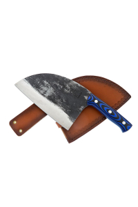 Obrázok pre Kitchen knife Serb Samura Mad Bull 18 cm, blue