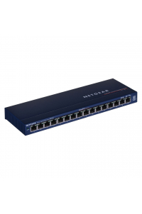 Obrázok pre NETGEAR GS116 Nespravované Gigabit Ethernet (10/100/1000) Šedá