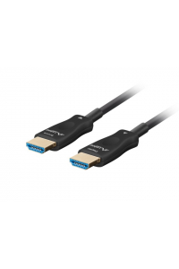 Obrázok pre LANBERG HDMI KABEL LANBERG HDMI KABEL M/M V2.1 10M OPTICKÝ AOC ČERNÝ