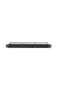 Obrázok pre Lanberg PPU6-1048-B patch panel 1U