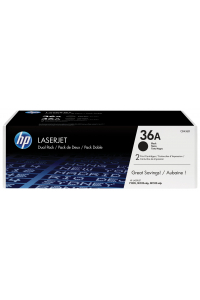 Obrázok pre HP 36A Dvojbalení černé originální tonerové kazety LaserJet