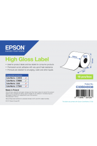 Obrázok pre Epson High Gloss Label - Continuous Roll: 102mm x 33m