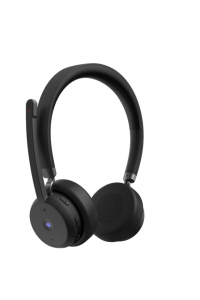 Obrázok pre Lenovo Wireless VoIP Headset Sluchátka s mikrofonem Bezdrátový Přes hlavu Kancelář / call centrum Bluetooth Černá