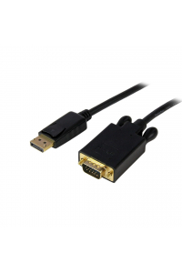 Obrázok pre StarTech.com DP2VGAMM6B adaptér k video kabelům 1,8 m DisplayPort VGA (D-Sub) Černá