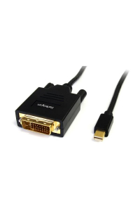 Obrázok pre StarTech.com MDP2DVIMM6 adaptér k video kabelům 1,8 m Mini DisplayPort DVI-D Černá