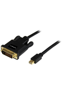 Obrázok pre StarTech.com MDP2DVIMM10B adaptér k video kabelům 3 m mini DisplayPort DVI-D Černá