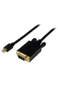 Obrázok pre StarTech.com MDP2VGAMM6B adaptér k video kabelům 1,83 m mini DisplayPort VGA (D-Sub) Černá