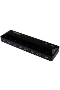 Obrázok pre StarTech.com ST103008U2C rozbočovač rozhraní USB 3.2 Gen 1 (3.1 Gen 1) Type-B 5000 Mbit/s Černá