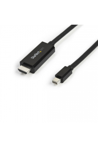 Obrázok pre StarTech.com MDP2HDMM3MB adaptér k video kabelům 3 m Mini DisplayPort HDMI Černá