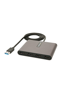 Obrázok pre StarTech.com USB32HD4 USB grafický adaptér 1920 x 1080 px Šedá