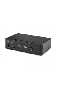 Obrázok pre StarTech.com D86A2-2-PORT-8K-KVM konzolový (KVM) přepínač Černá