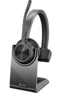 Obrázok pre POLY Monofonní headset Voyager 4310 UC + adaptér BT700 USB-A + nabíjecí stojan