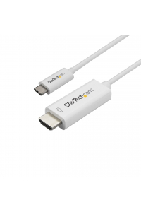 Obrázok pre StarTech.com CDP2HD1MWNL adaptér k video kabelům 1 m USB typu C HDMI Typ A (standardní) Bílá