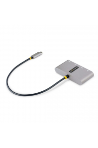 Obrázok pre StarTech.com HB30C3A1GEA2 dokovací stanice/replikátor portů Kabel USB 3.2 Gen 1 (3.1 Gen 1) Type-C Šedá